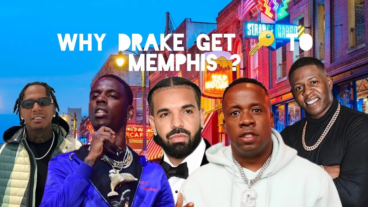 Drake Gets 🔑 2 Memphis B4 Yo Gotti, Dolph, Moneybaggyo, Blac Youngsta , three6mafia 8ball & MJG