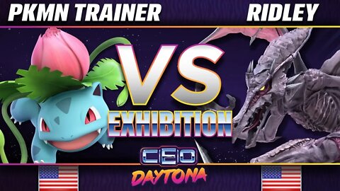 Pokémon Trainer vs. Ridley - SSBU Demo - CEO 2018