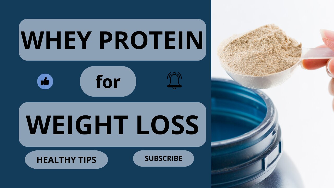 How to Use Whey Protein for Weight Loss!