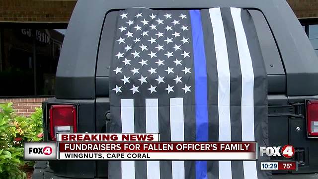 Hundreds fundraise for Fort Myers Officer that passed