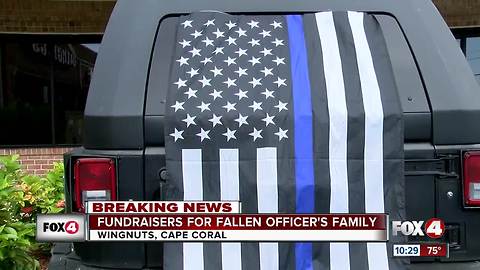 Hundreds fundraise for Fort Myers Officer that passed