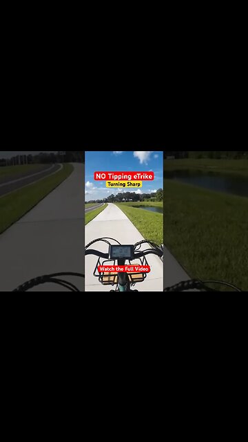 Safe eTrike No Tipping #etrike #ebike #electricbike