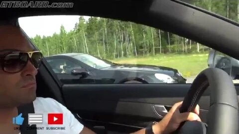 BRUTAL 670 HP Mercedes SL65 AMG Black Series DOMINATES 730 HP MTM Audi RS6 C6 [50 fps]