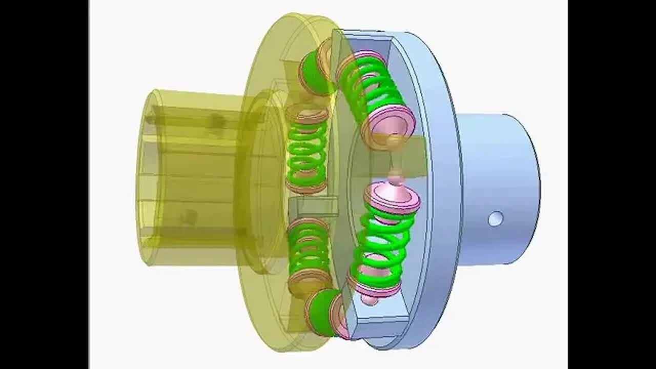 2574 Coil spring coupling 2