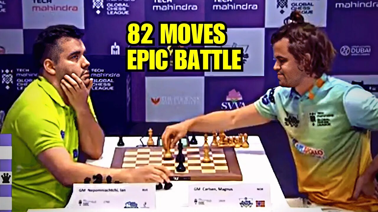 HEARTBREAK FOR NEPO! Magnus Carlsen DEMOLISHES Ian Nepomniachtchi in INTENSE Rapid Game