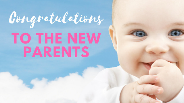 Congratulations To The New Parents - Greeting 1