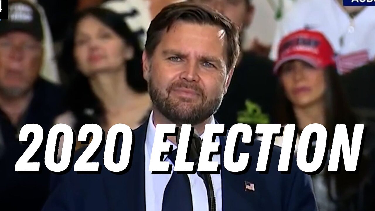 WATCH: Reporter Inquires of JD Vance Who Won the 2020 Election