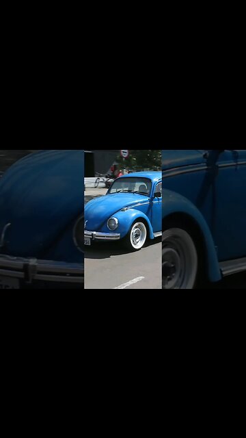 FUSCA AZUL VOLKSWAGEN