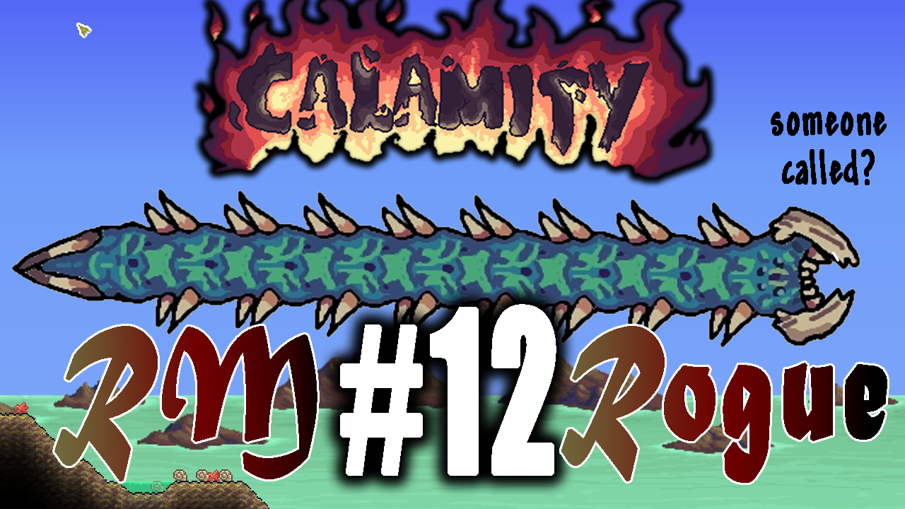 Aquatic Scourge, Acid Rain, and Stupidity! | Terraria Calamity Rogue Revengeance episode 12