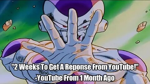 1 Month Into 2 Weeks To Get A Response From YouTube