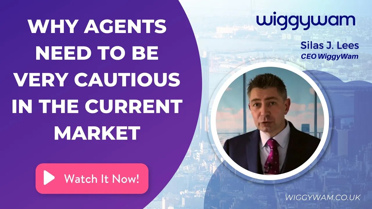 Why agents need to be very cautious in the current market