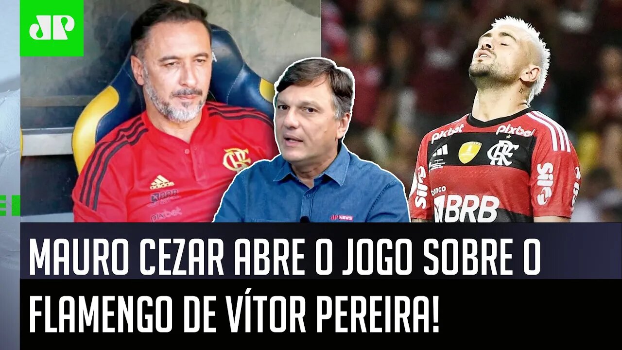 "O que APUREI é que o Vítor Pereira teria ADMITIDO INTERNAMENTE que..." Mauro Cezar FALA do Flamengo