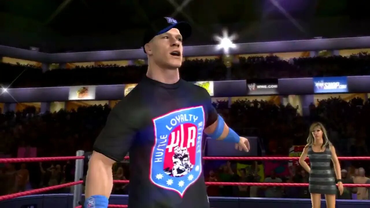 WWE SmackDown vs. Raw 2010 Gameplay John Cena vs Cody Rhodes