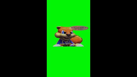 “In a Room Full of Them” Conker’s Bad Fur Day | Green Screen