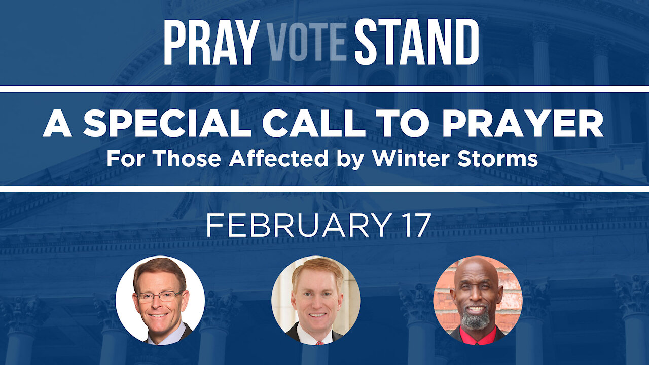 Pray Vote Stand: Prayer for Winter Weather Crises