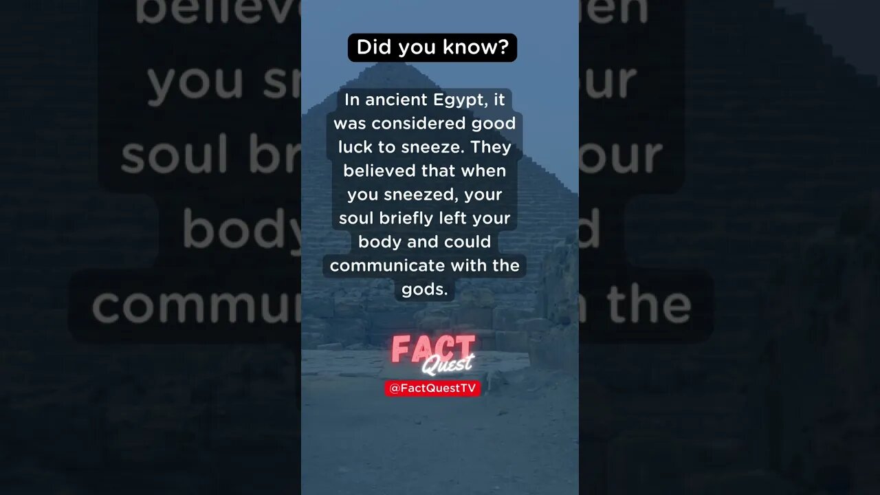 Unlocking the Secrets of Ancient Egyptian Sneezing Rituals - You Won't Believe What They Believed!