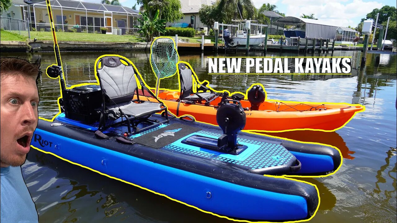 Cheap￼￼ Riot Mako Pedal Kayaks | WATCH BEFORE YOU BUY!