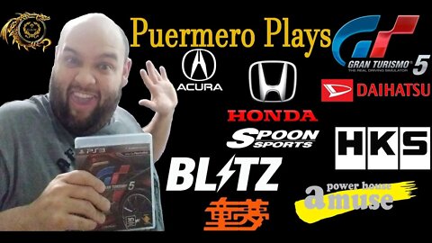Puermero Plays: Gran Turismo 5 Japanese (Part 1 Acura, Daihatsu, Honda)