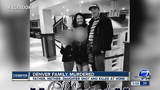 Father, mother and daughter killed in Denver shooting, police say; suspect in custody