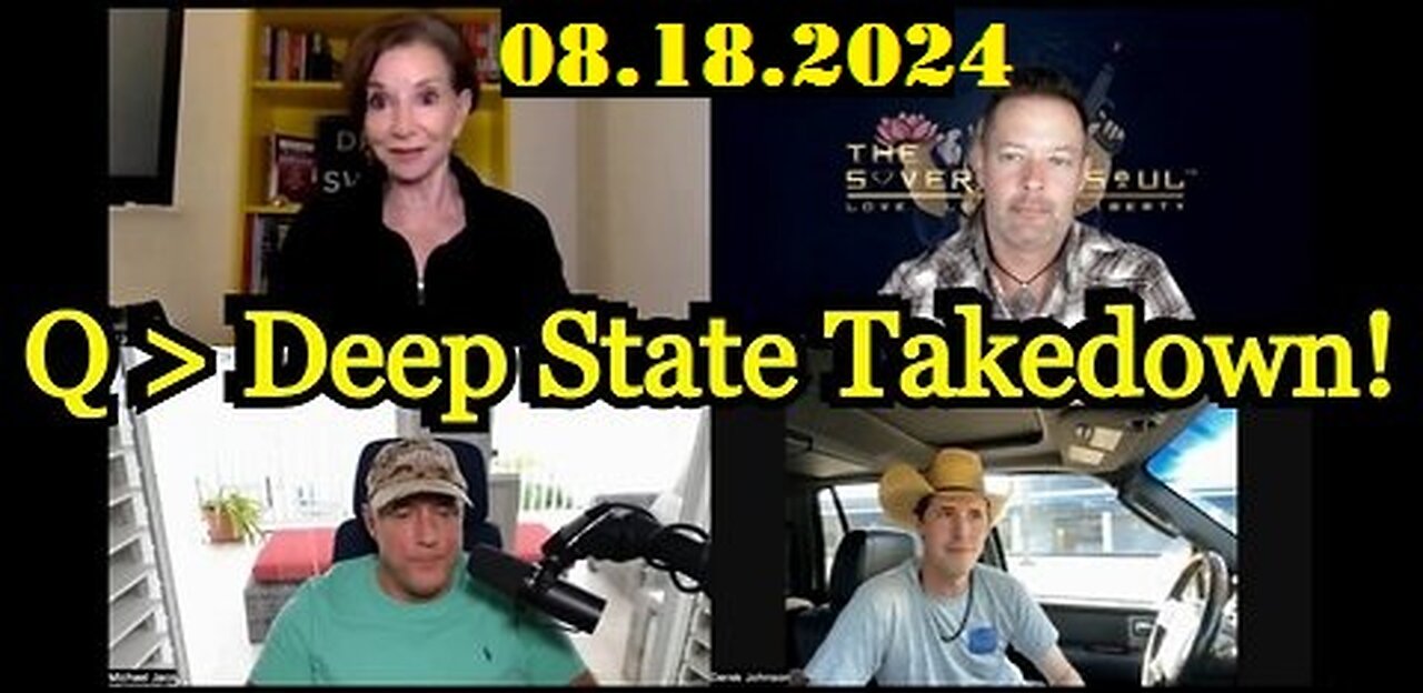 Dr. Jan Halper-Hayes & Derek Johnson- Q - Deep State Takedown!