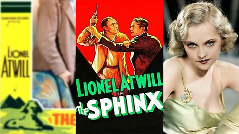 A ESFINGE (1933) Lionel Atwill, Sheila Terry e Theodore Newton | Aventura, Crime, Mistério | P&B