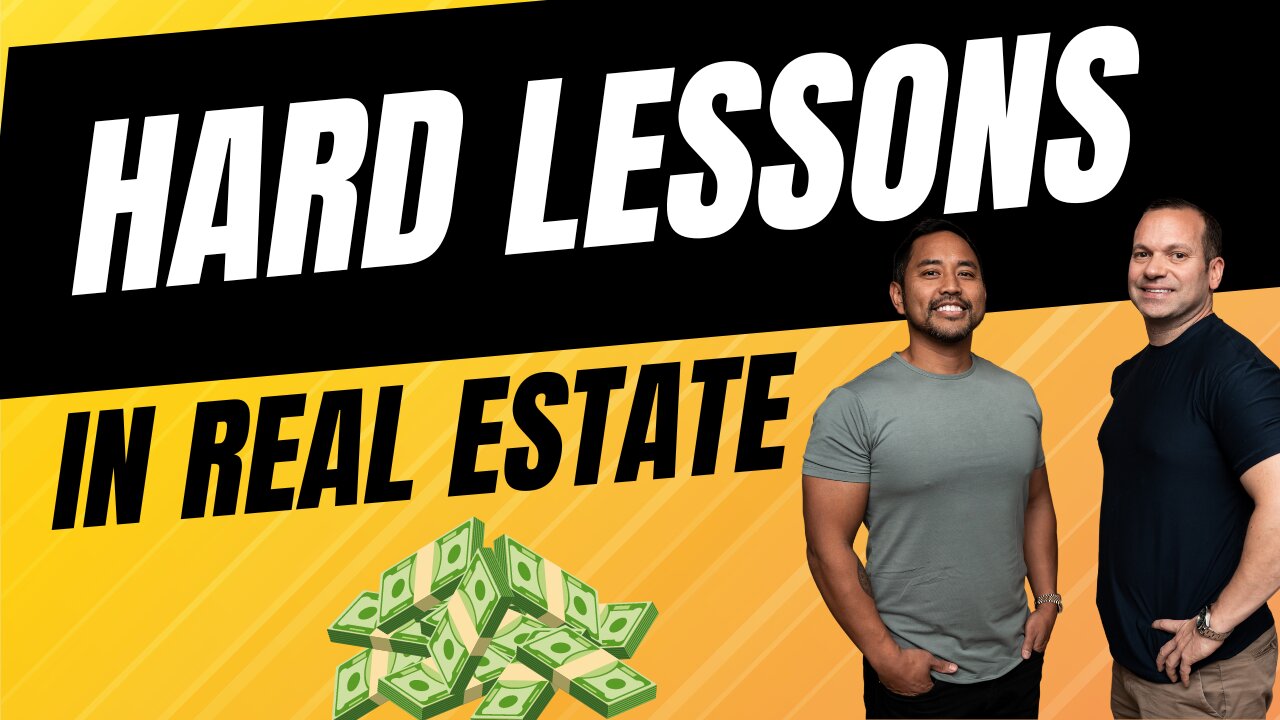 Hard Lessons Learned when Starting in Real Estate Investing & Wholesaling