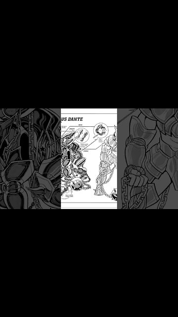 Os Cavaleiros Do Zodíaco - Armadura De Cérbero - Dante [Pause o Vídeo Caso Não Consiga Ler]