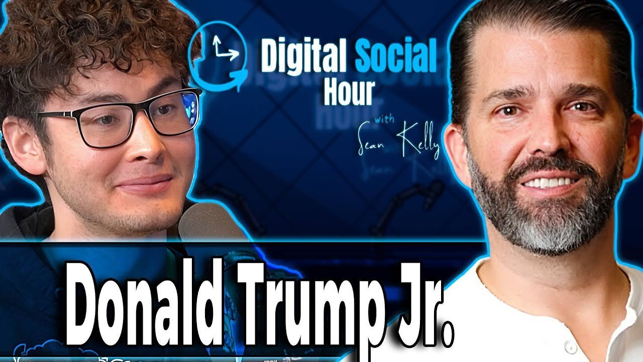 Drones/UFO's, Deep State, DOGE, and Much More! | Donald Trump Jr. on Sean Kelly's The Digital Social Hour Podcast