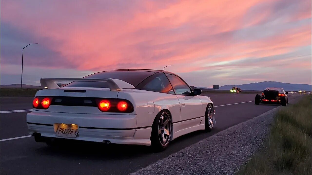 Driving my Nissan 240sx on an Ultimate Road Trip