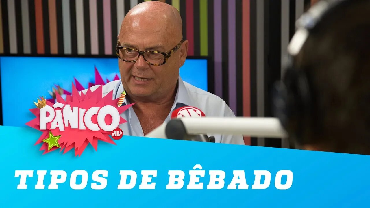 José Victor Oliva explica quais são os tipos de bêbado que ele encontra na noite