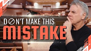 The Church Cannot Afford To Make This Mistake