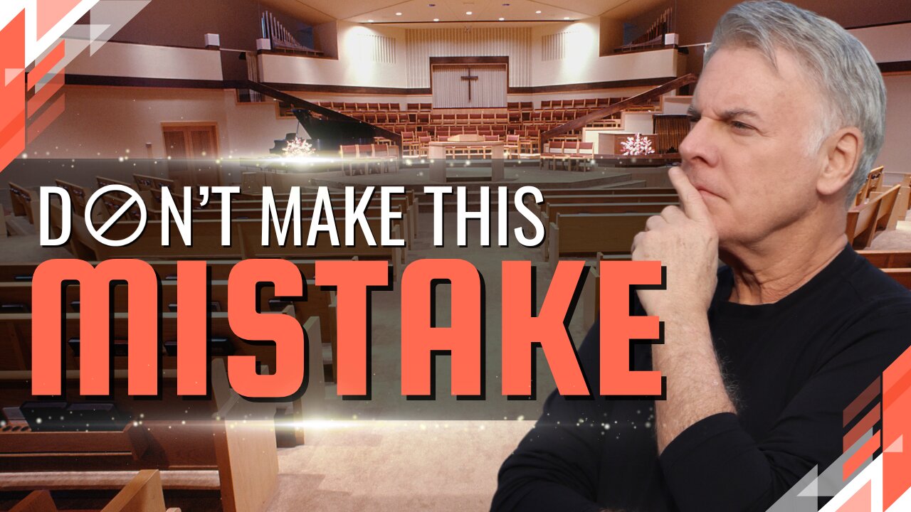 The Church Cannot Afford To Make This Mistake