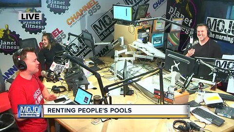 Mojo in the Morning: Renting people's pool
