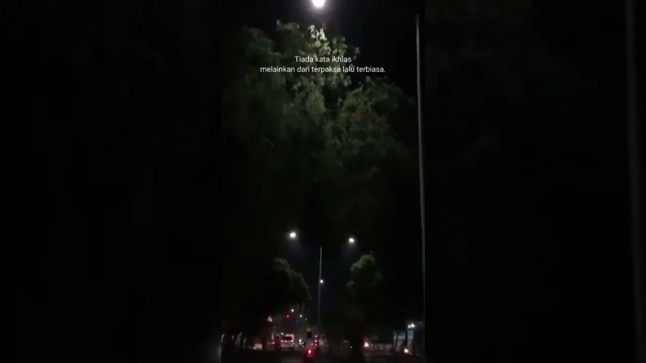 Terpaksa lalu terbiasa.