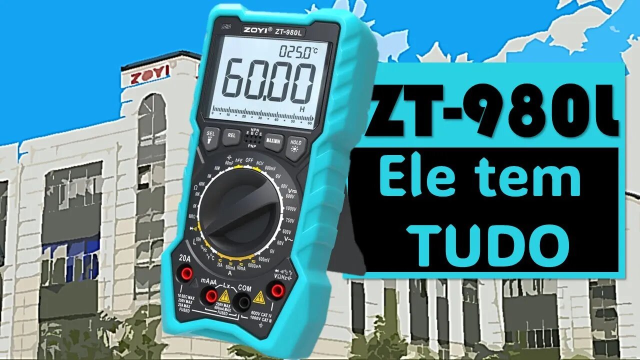 O mais completo que já testei - ZT-980L da Zoyi - ZOTEK