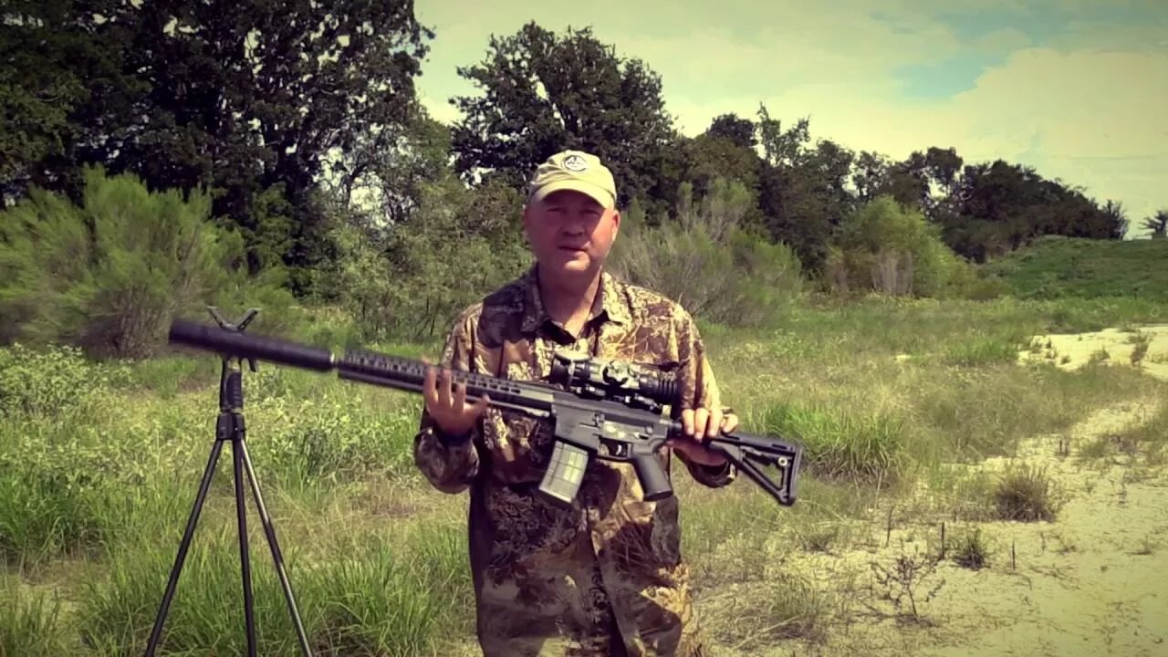 458 SOCOM SHOOTING THROUGH THICK BRUSH.