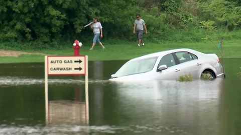 Flooding ravages Watertown