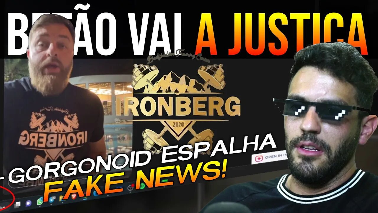 BETÃO ME MANDOU UM DIRECT E DISSE QUE VAI ACIONAR SEUS ADVOGADOS! (IRONBERG SUPLEMENTOS)