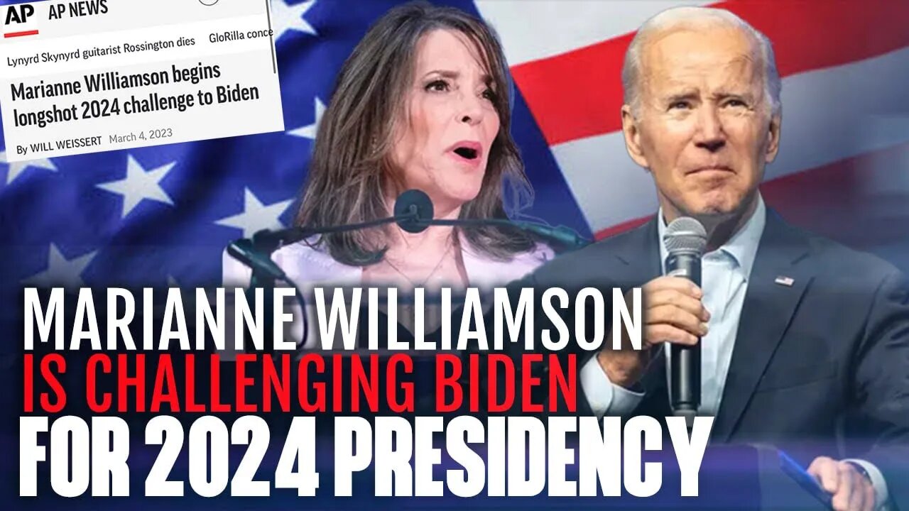 Marianne Williamson Says It's Time For Status Quo To Go As She Announces Plans To Run In 2024