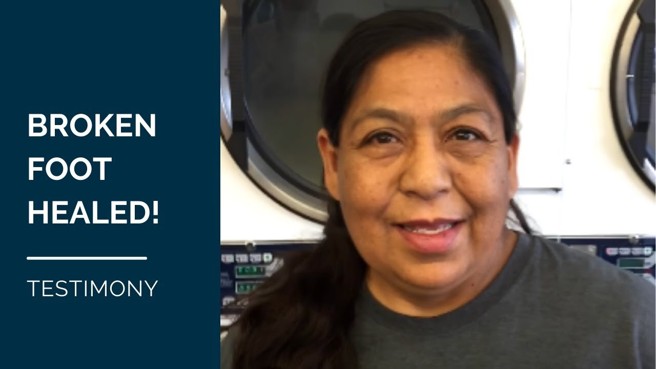 ► JESUS HEALS MARIA'S BROKEN FOOT! ◄