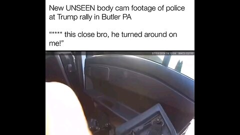 NEW FOOTAGE FROM THE TRUMP ASSASSINATION ATTEMPT
