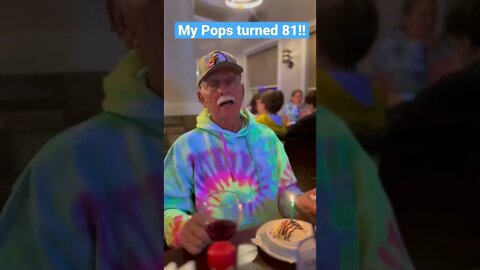 Happy Birthday Pops! 81 years young!!