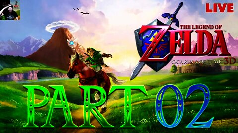 Zelda: Ocarina of Time 3D LIVE Let's Play [Part 2]