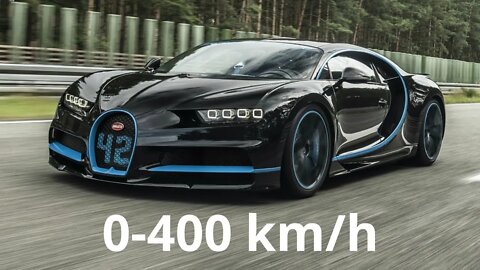 BUGATTI Chiron 400 km!h in 42 seconds – A WORLD RECORD