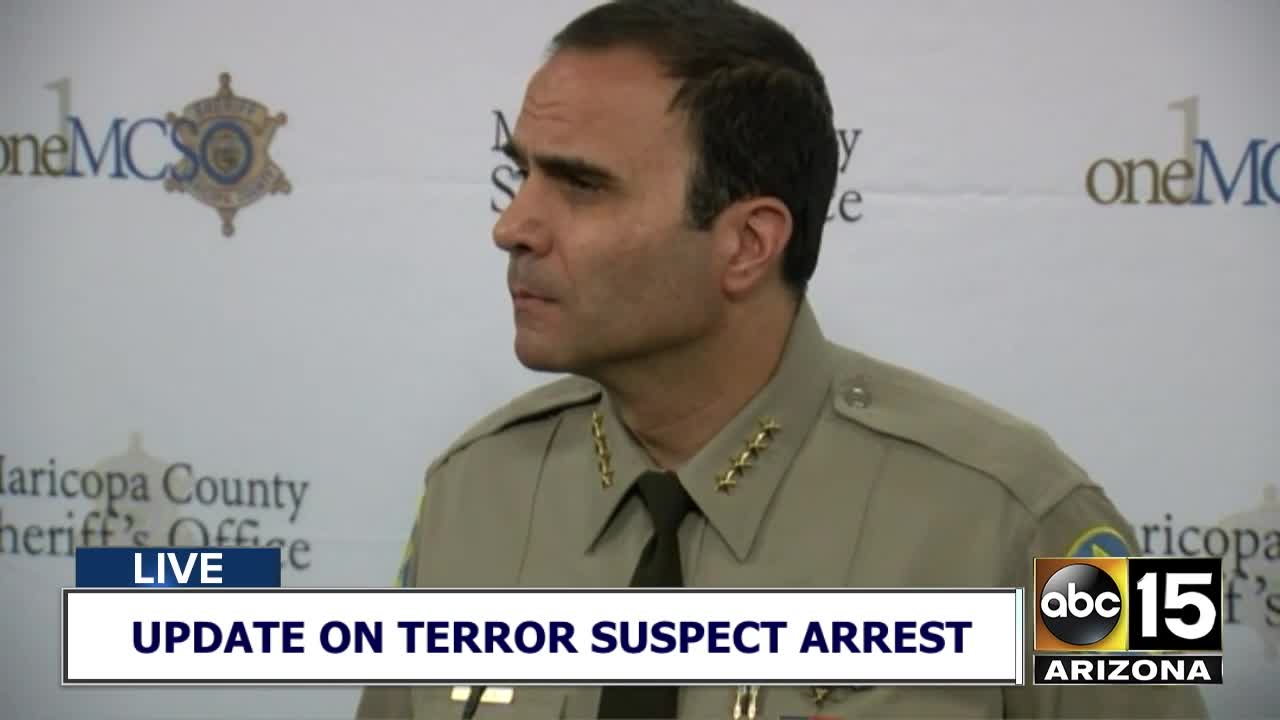 FULL BRIEF: Authorities provide update on Fountain Hills terror suspect