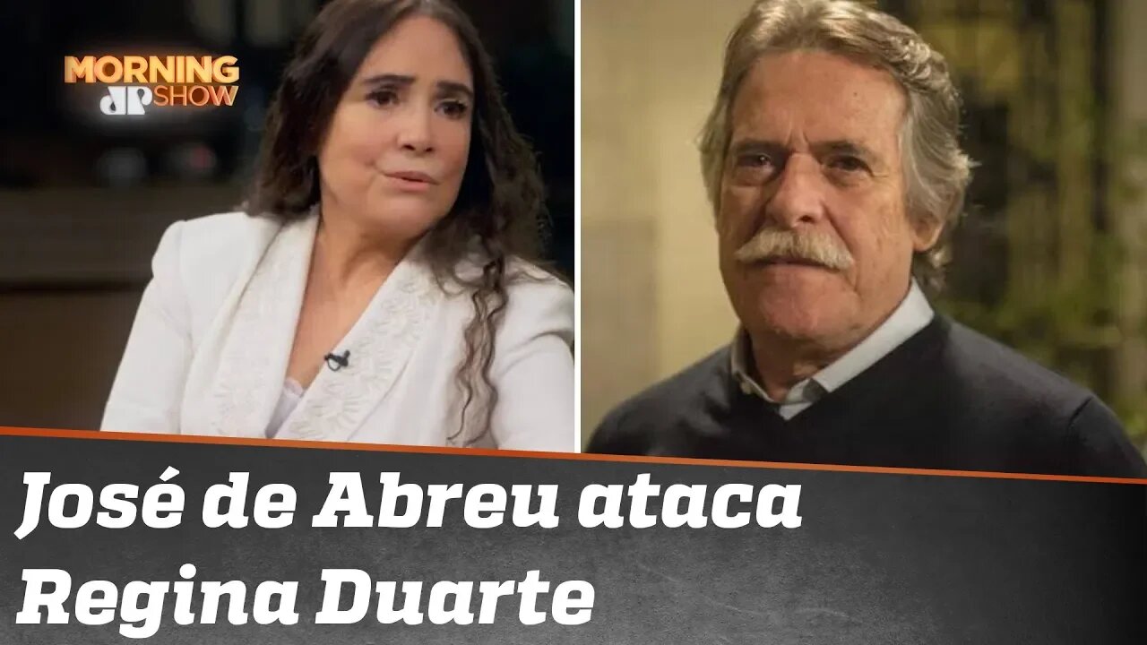 José de Abreu volta a atacar Regina Duarte, que diz “sim” a Jair Bolsonaro