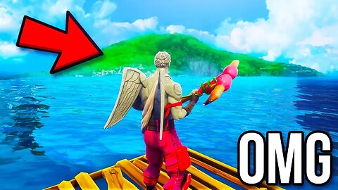 I found a SECRET ISLAND in Fortnite Battle Royale (YOU WON'T BELIEVE IT..)