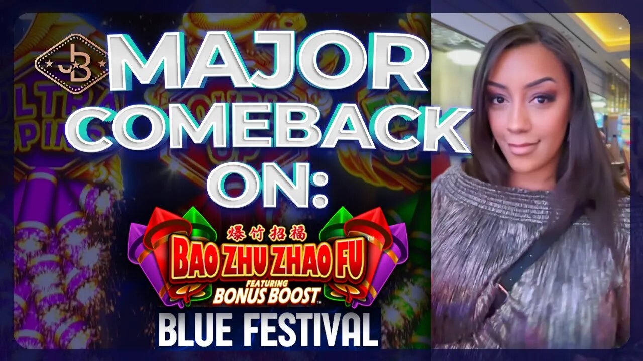 BIG Comeback! Playing Blue Festival Bao Zhu Zhao Fu Slot! ⭐️