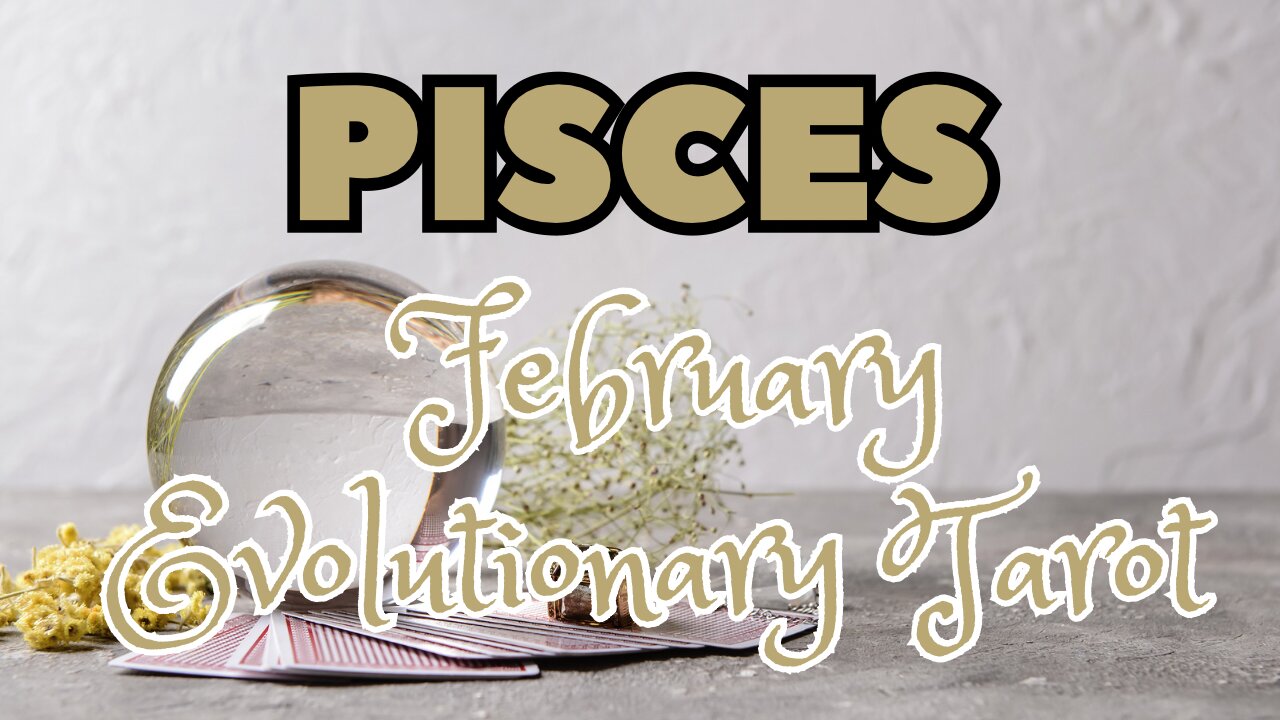 Pisces ♓️- Something to grow for! February 2024 Evolutionary tarot reading #pisces #tarotary #tarot