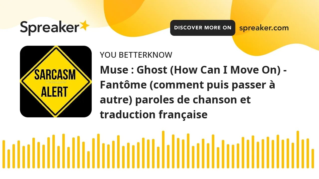 Muse : Ghost (How Can I Move On) - Fantôme (comment puis passer à autre) paroles de chanson et tradu